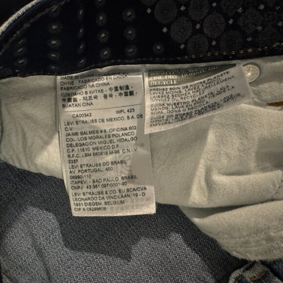 Levi's 525 Perfect Waist Straight Leg Jeans Women’s Size 10 Light Wash High Rise - Picture 6 of 8